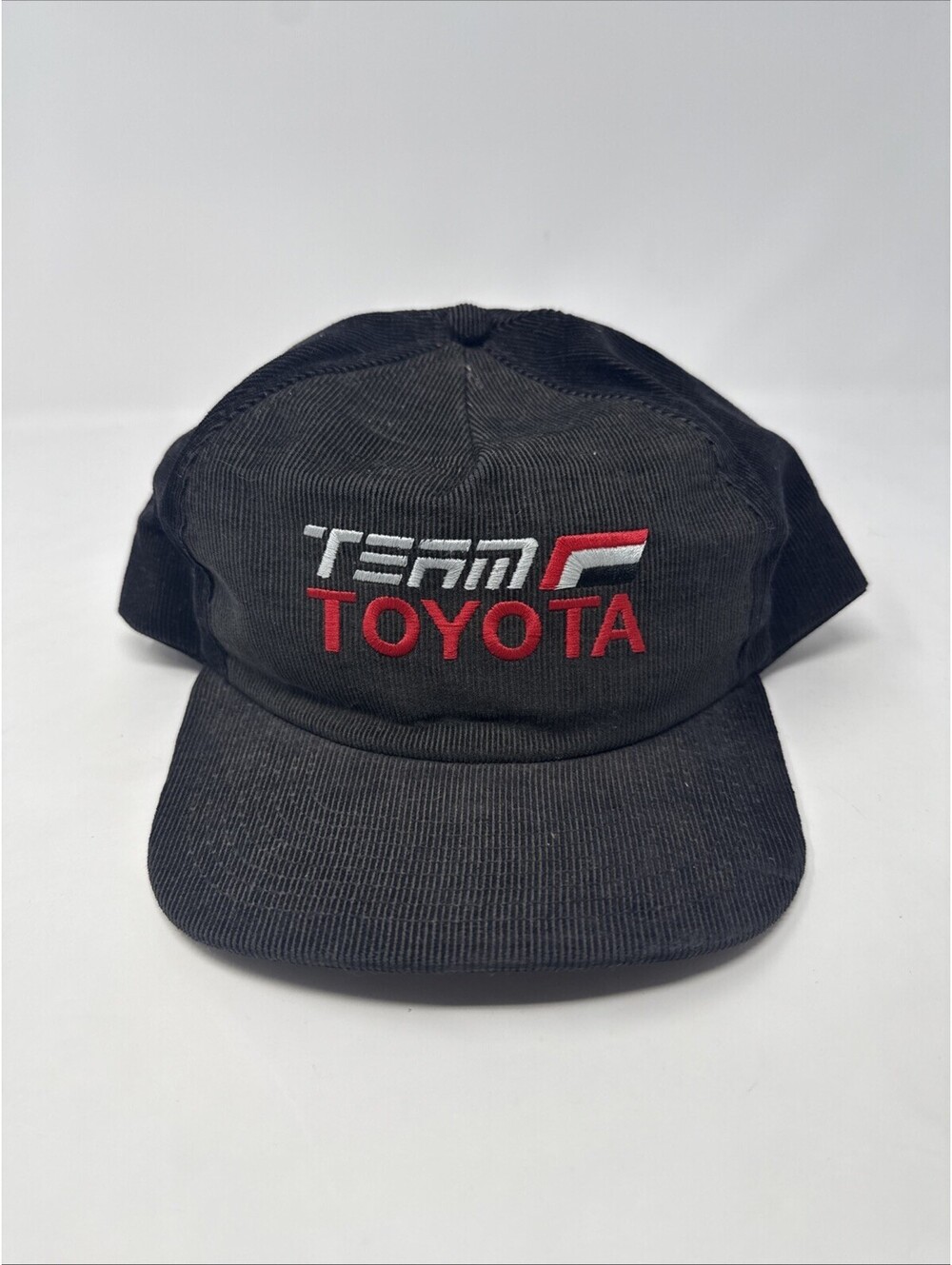 RARE Vintage 90s Team Toyota Black Trucker Baseball Hat Trucker Cap